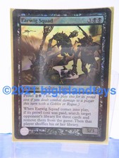 Magic The Gathering MTG Foil Morningtide Earwig Squad Black Rare NM