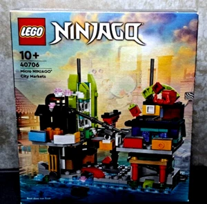 Lego Ninjago 40706 Micro Model of the Markets of Ninjago City - New & OVP - Picture 1 of 2