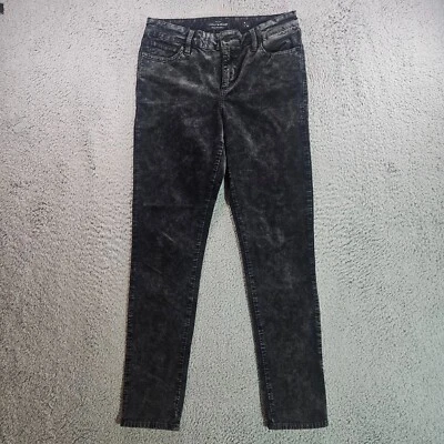 Pantalones Lucky Brand Mujer Talla 8/29 Entrepierna 28" Terciopelo Terciopelo Brooke Legging Negro Foto 1 de 4