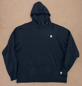 A BATHING APE BAPE HOLOGRAPHIC ONE POINT STA LOGO BLACK PULLOVER HOODIE 2XL (93 - Picture 1 of 5