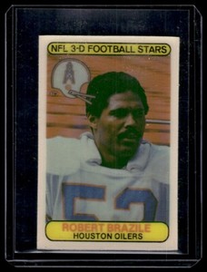 1979 STOP-N-GO ROBERT BRAZILE HOUSTON OILERS #7