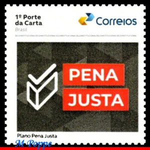 25-53 BRASIL 2025 PLAN CASTIGO JUSTO, JUSTICIA, MNH - Imagen 1 de 2