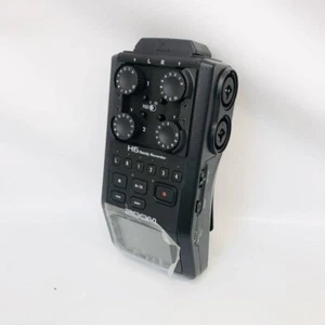 Zoom H6 Black Portable Handy Linear PCM/IC Recorder 6-Input 6 Track Good GP - Picture 1 of 7