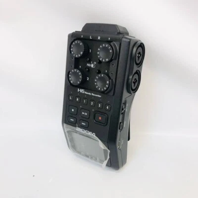 Zoom H6 Black Portable Handy Linear PCM/IC Recorder 6-Input 6 Track Good GP - Image 1 of 4