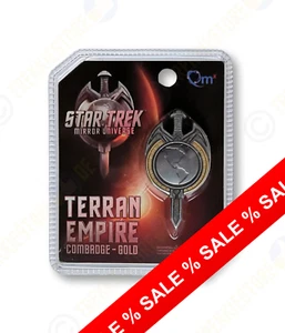 QMX Star Trek TNG Terran Empire Magnete Distintivo Combadge