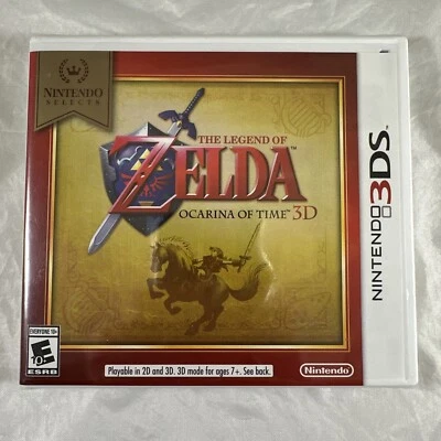 New, Sealed The Legend of Zelda Ocarina of Time, Nintendo 3DS XL 2DS SEALED, NIB - Image 1 of 4
