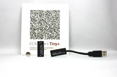 Edic-mini Tiny+ B70 . La grabadora digital de voz más pequeña. Vendedor de EE. UU. Foto 1 de 4