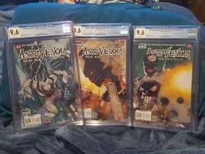 AMAZING SPIDER-MAN PRESENTS ANTI-VENOM #1-3 CGC 9.6 Full Set RARE GREAT COVER - Bild 1 von 13