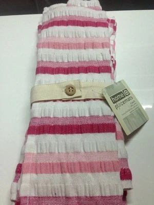 Juego de 4 manteles individuales de algodón a rayas para el hogar (14 pulgadas X 19 pulgadas) Foto 1 de 4