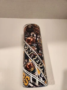 Football team Green Bay Packers 20 oz stainless steel tumbler (black lettering) - Picture 1 of 6