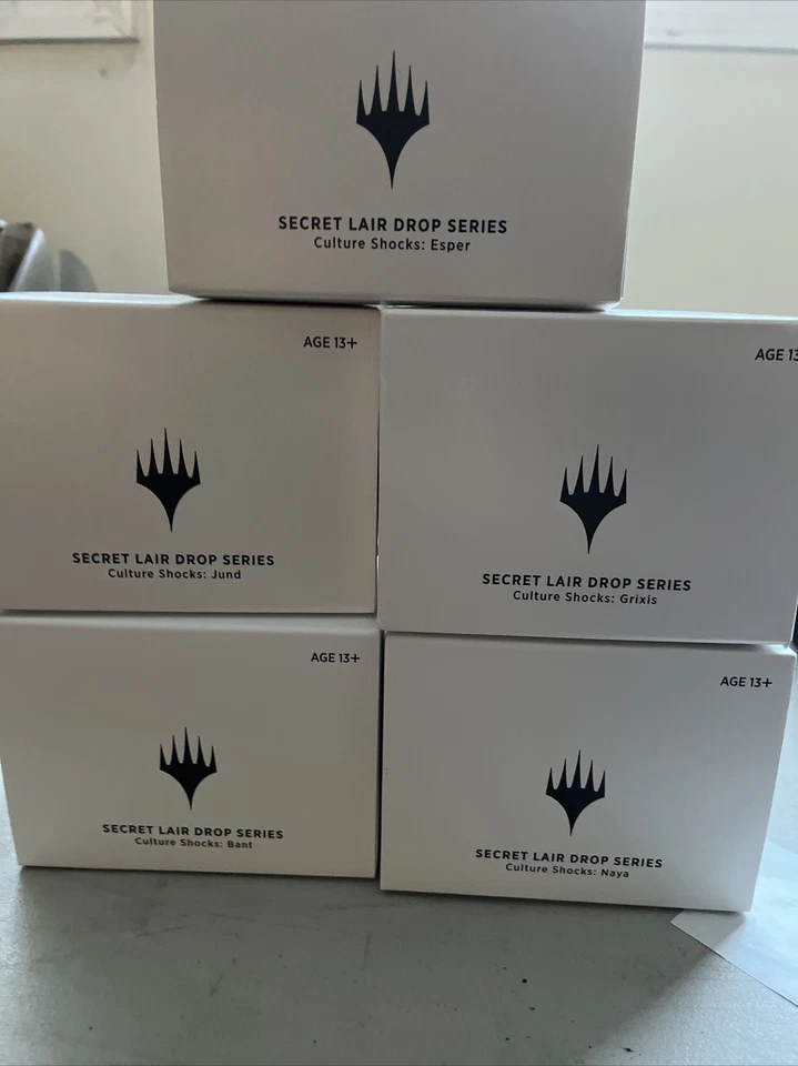 MTG Secret Lair - Culture Shock Bundle - All 5 Shock Land Sets - Sealed Magic - Image 1 of 1