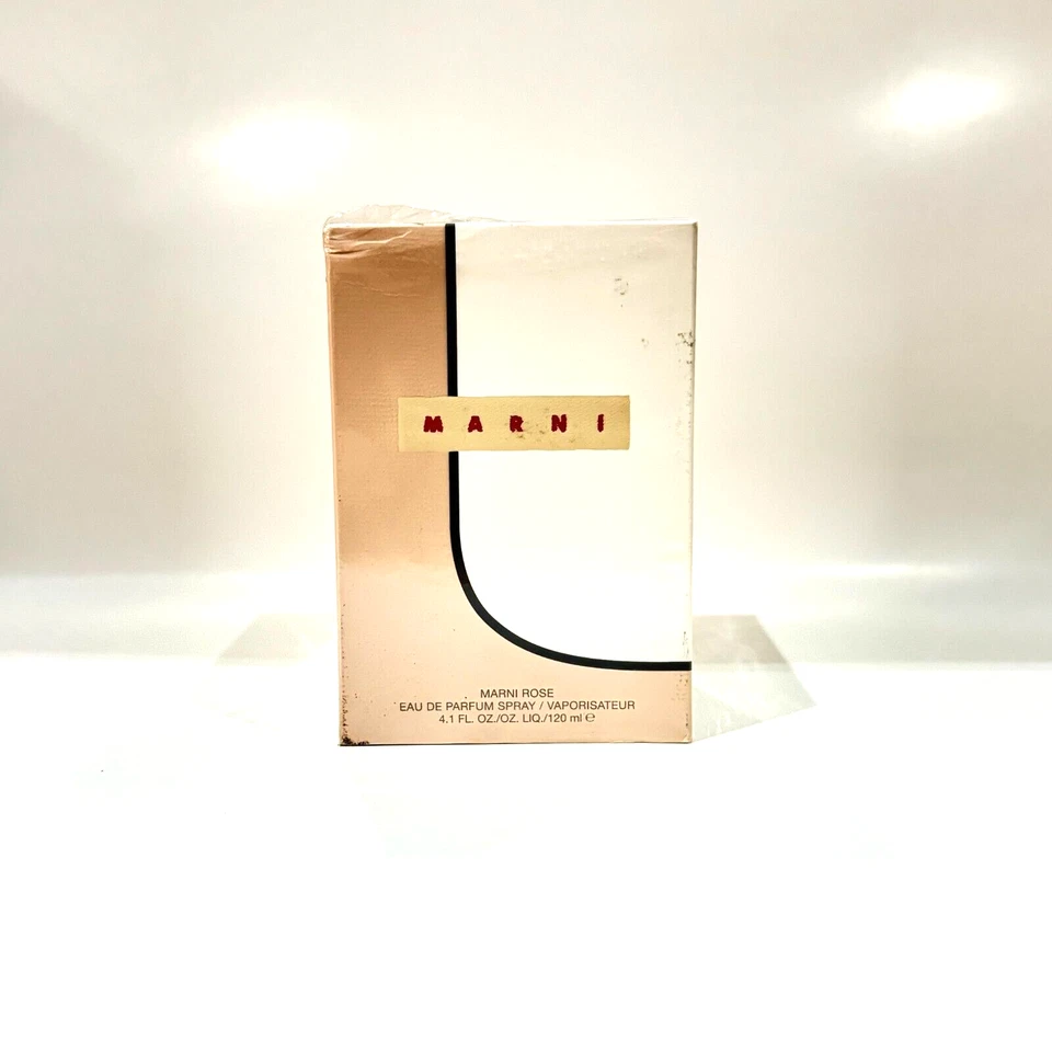 Marni Rose de Marni para mujer eau de parfum spray 4,1 oz / 120 ml nueva caja dañada Foto 1 de 1