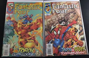 Band 3 1998 Fantastic Four 8 9 Spiderman Auftritt FN + Comic Lot - Bild 1 von 1