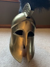 Greek Hoplite Corinthian Helmet With Comb