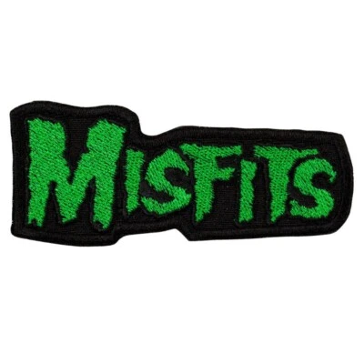 Misfits Sew-on Patch | American Horror Hardcore Punk Rock Heavy Metal Band Logo - Image 1 of 2