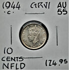 1944-c Newfoundland 10 cents 