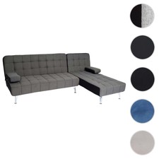 Divano letto divano angolare con penisola HWC-K22 legno versione a scelta