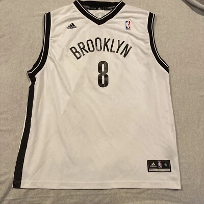 ¡BONITO! - Deron Williams - Brooklyn Nets - #8 - Adidas - Jersey Blanco - Juvenil XL Foto 1 de 4