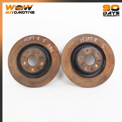 JUEGO PINZAS DISCO ROTORES FRENO TRASERO IZQUIERDO DERECHO JAGUAR F-TYPE X152 14-24 OEM Foto 1 de 4