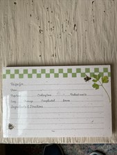 New Hallmark Natures Sketchbook Marjolein Bastin 4x6 Recipe Cards Bees