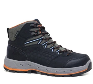 HERREN WASSERDICHT WANDERWEG MEMORY FOAM WALKING KNÖCHEL SNEAKER SCHUHE STIEFEL GR. - Bild 1 von 5