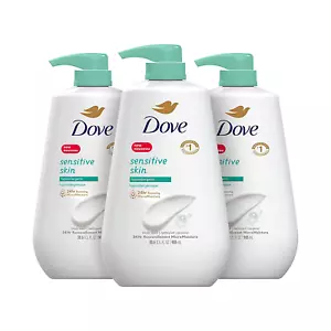 Body Wash 3 Count with Pump Sensitive Skin Hypoallergenic, Paraben-Free, Sulf... - Picture 1 of 12