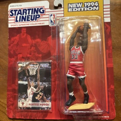 De colección 1994 Kenner alineación inicial Scottie Pippen Chicago Bulls NBA B20 Foto 1 de 4