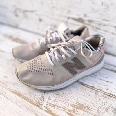 Zapatillas de skate informales New Balance para mujer talla 6 del Reino Unido blancas y rosas Foto 1 de 4