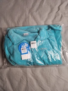 Columbia Benton Springs Fleece Jacket Womens Sz 3XL Turquoise Green Full Zip NWT - Picture 1 of 4