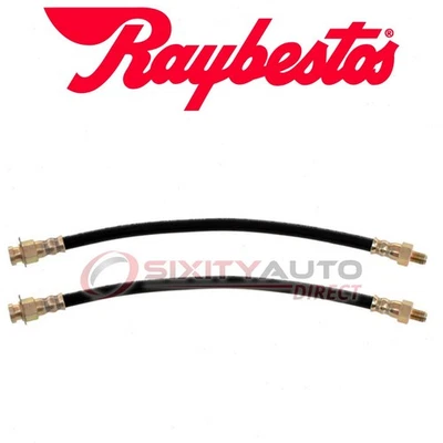2 pc Raybestos Front Brake Hydraulic Hose for 1962-1964 Ford Econoline - lu Foto 1 de 4