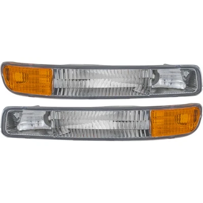 1999-2006 Replacement Parking Turn Signal Light Pair For GMC Sierra Yukon XL - Image 1 of 4