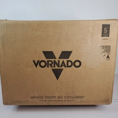 Vornado Whole Room Air Circulator Fan 693 Multi-Directional Airflow Black - Image 1 of 4