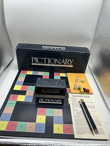 Gioco Charades 1° Edizione Pictionary 1985, tutti i pezzi del gioco, manca carta extra* - Foto 1 di 3