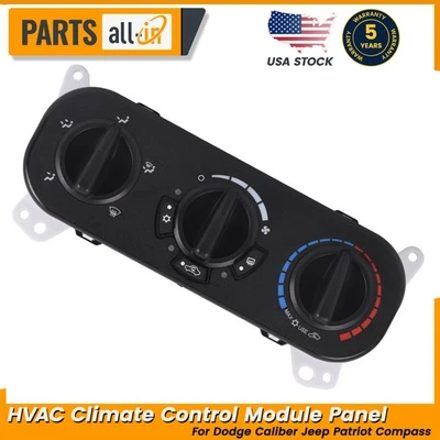 Panel de módulo de control climático HVAC para Dodge Caliber Jeep Patriot Compass 07-2009 Foto 1 de 4