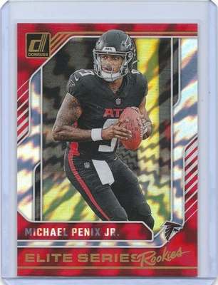 2024 Donruss Elite Series Rookies #2 Michael Penix Jr. Rookie Insert Falcons - Image 1 of 2