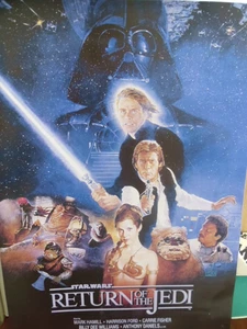 3x Star Wars Metallic Posters with Magnets for Attachment 30/41 cm - Picture 1 of 19