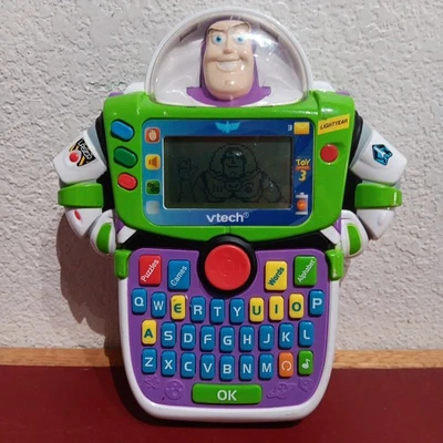 Vtech Handheld Electronic Learn & Go Toy Story Buzz Lightyear Disney Pixar - Image 1 of 4