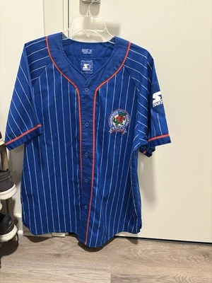 Camiseta deportiva vintage a rayas de béisbol de los Florida Gators para principiantes. Hombre XL. Excelente Foto 1 de 4