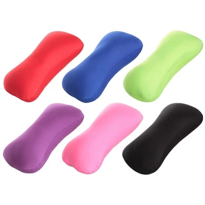 Micro Bead Roll Pillow Cushion 7.8" X 14.9" Comfort Head Neck Back Waist Travel  - image 1 of 4