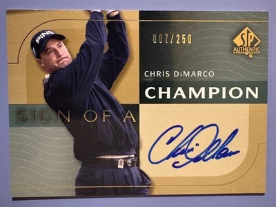2003 Chris DeMarco UD SP Authentic Sign of a Champion Auto - 087/250 - Image 1 of 2