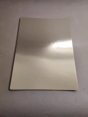 MIRRIPAK A4 Mirror Card 220gsm Gold Colour Kraft Backed Craft Foil Card stock