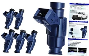 Set of 6 Upgraded Gas Fuel Injectors Fit for V6 4.0L Ford: Ranger 2001-2003,  - Picture 1 of 6