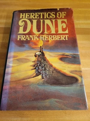 Frank Herbert HERETICS OF DUNE hardcover book (1984) Foto 1 de 3