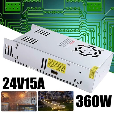 Netzteil Schaltnetzteil 24V DC 360W Switching Power Supply Adapter Transformator - Bild 1 von 4