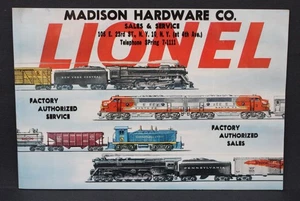 Catálogo Tren Lionel 1953 Original O O27 40 páginas Madison Hardware - Imagen 1 de 4