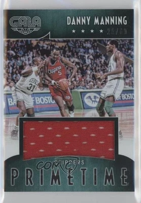 2015-16 Panini Gala Primetime Memorabilia /60 Danny Manning #33 - Image 1 of 2