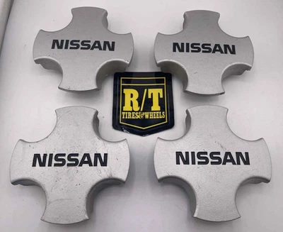 Tapa central de rueda Nissan Stanza Van OEM ACABADO PLATEADO 40343 29R00 1986 1987 1988 Foto 1 de 4