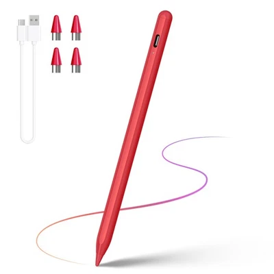 Caneta stylus para tela sensível ao toque, caneta stylus ativa compatível para Android e iOS... - Imagem 1 de 4