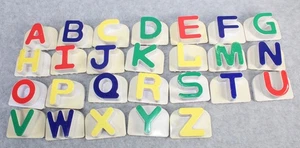 LeapFrog Magnetic Replacement Letters Alphabet Fridge Phonics Capital Set 26 A-Z - Picture 1 of 9