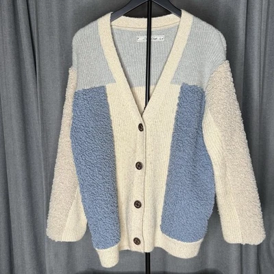 Cárdigan sherpa de piel de oveja Boundless North para mujer talla L Foto 1 de 4